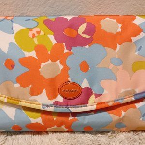 Coach Multicolor Make-Up Toiletry Hanging Bag